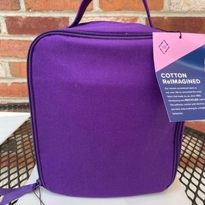 Vera Bradley Lunch Bunch Bag - Elderberry/Purple